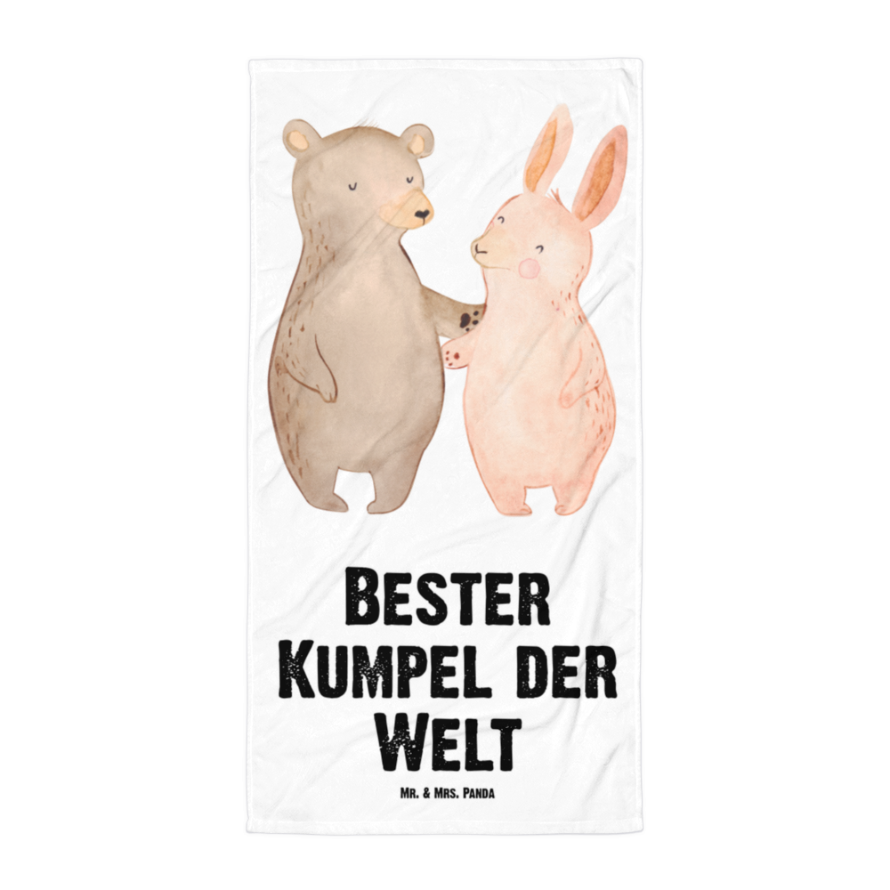 XL Badehandtuch Hase Bester Kumpel der Welt Handtuch, Badetuch, Duschtuch, Strandtuch, Saunatuch, für, Dankeschön, Geschenk, Schenken, Geburtstag, Geburtstagsgeschenk, Geschenkidee, Danke, Bedanken, Mitbringsel, Freude machen, Geschenktipp, Kumpel, Kumpane, bester Freund, Bro, Buddy, Kollege, best friends, Freundschaft, Liebster, Bester