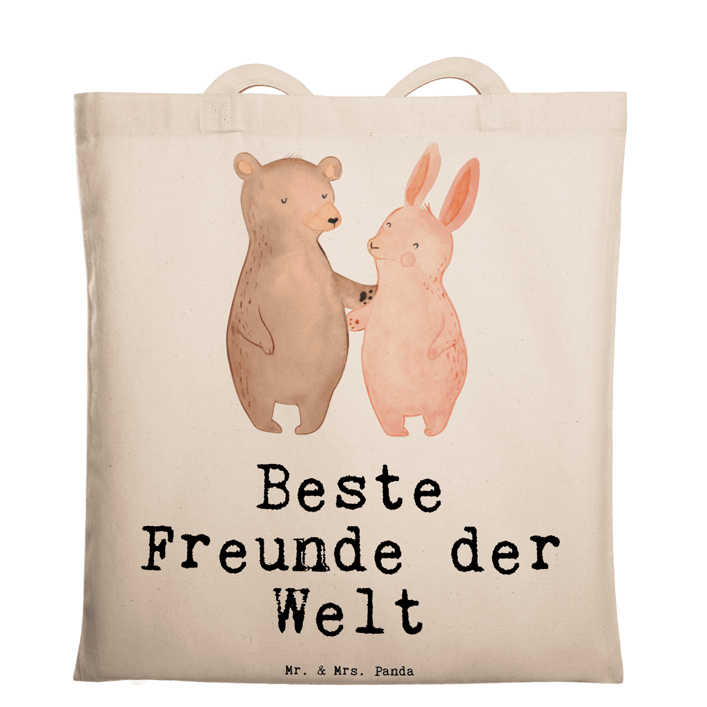 Tragetasche Hase Beste Freunde der Welt Beuteltasche, Beutel, Einkaufstasche, Jutebeutel, Stoffbeutel, Tasche, Shopper, Umhängetasche, Strandtasche, Schultertasche, Stofftasche, Tragetasche, Badetasche, Jutetasche, Einkaufstüte, Laptoptasche, für, Dankeschön, Geschenk, Schenken, Geburtstag, Geburtstagsgeschenk, Geschenkidee, Danke, Bedanken, Mitbringsel, Freude machen, Geschenktipp, Freunde, best friends, Freundschaft, Freundin, Freund, Clique, Kumpel, bae, bff