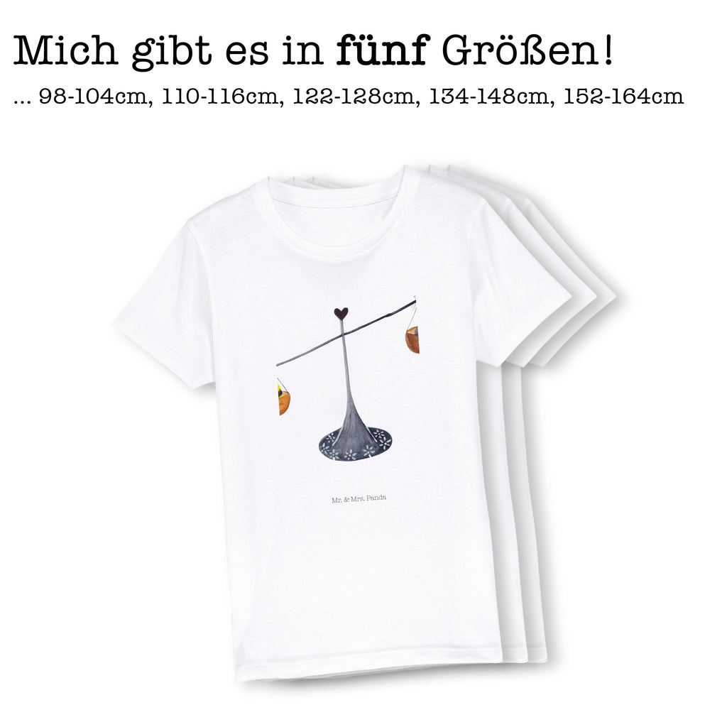 Organic Kinder T-Shirt Sternzeichen Waage Kinder T-Shirt, Kinder T-Shirt Mädchen, Kinder T-Shirt Jungen, Tierkreiszeichen, Sternzeichen, Horoskop, Astrologie, Aszendent, Waage, Waage Geschenk, Waage Sternzeichen, Geschenk Oktober, Geschenk September, Geburtstag Oktober, Geburtstag September, Gleichgewicht, Marienkäfer, Hummel, Biene