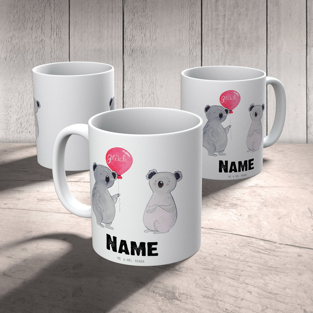 Personalisierte Tasse Koala Luftballon Personalisierte Tasse, Namenstasse, Wunschname, Personalisiert, Tasse, Namen, Drucken, Tasse mit Namen, Koala, Koalabär, Luftballon, Party, Geburtstag, Geschenk