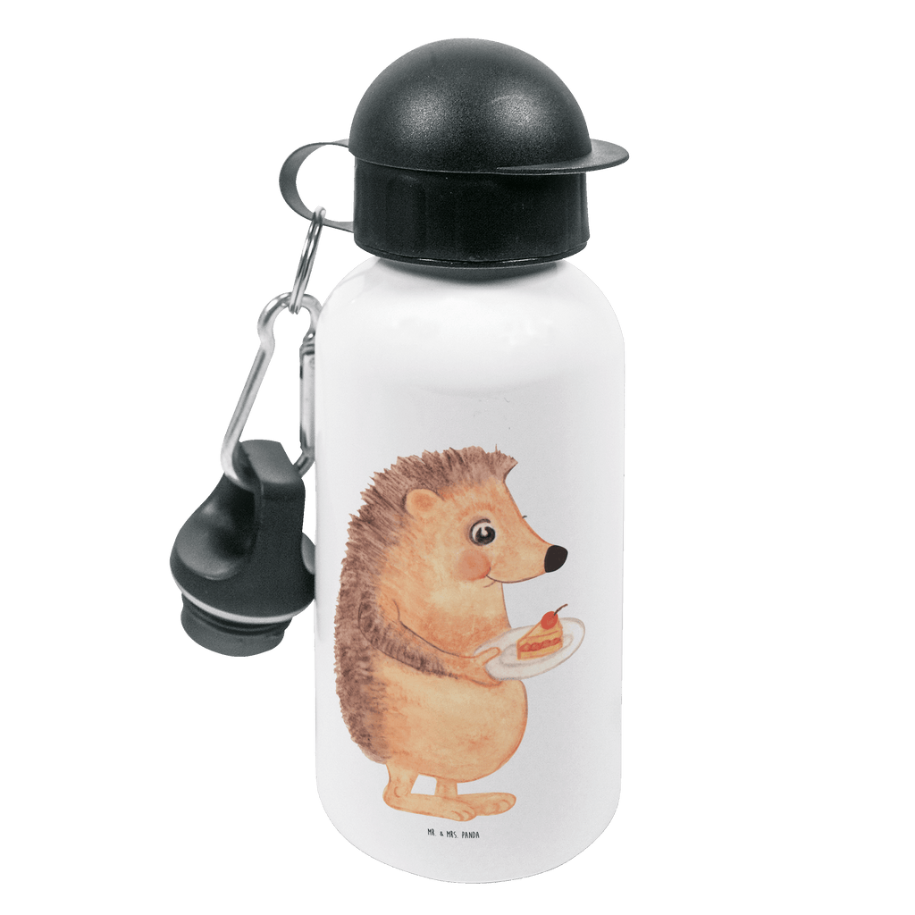 Kindertrinkflasche Igel mit Kuchenstück Kindertrinkflasche, Kinder Trinkflasche, Trinkflasche, Flasche, Kinderflasche, Kinder, Kids, Kindergarten Flasche, Grundschule, Jungs, Mädchen, Tiermotive, Gute Laune, lustige Sprüche, Tiere, Igel, Essen Spruch, Kuchen, Backen Geschenk, Kuchen backen, Einladung Party, Geburtstagskuchen, Torte