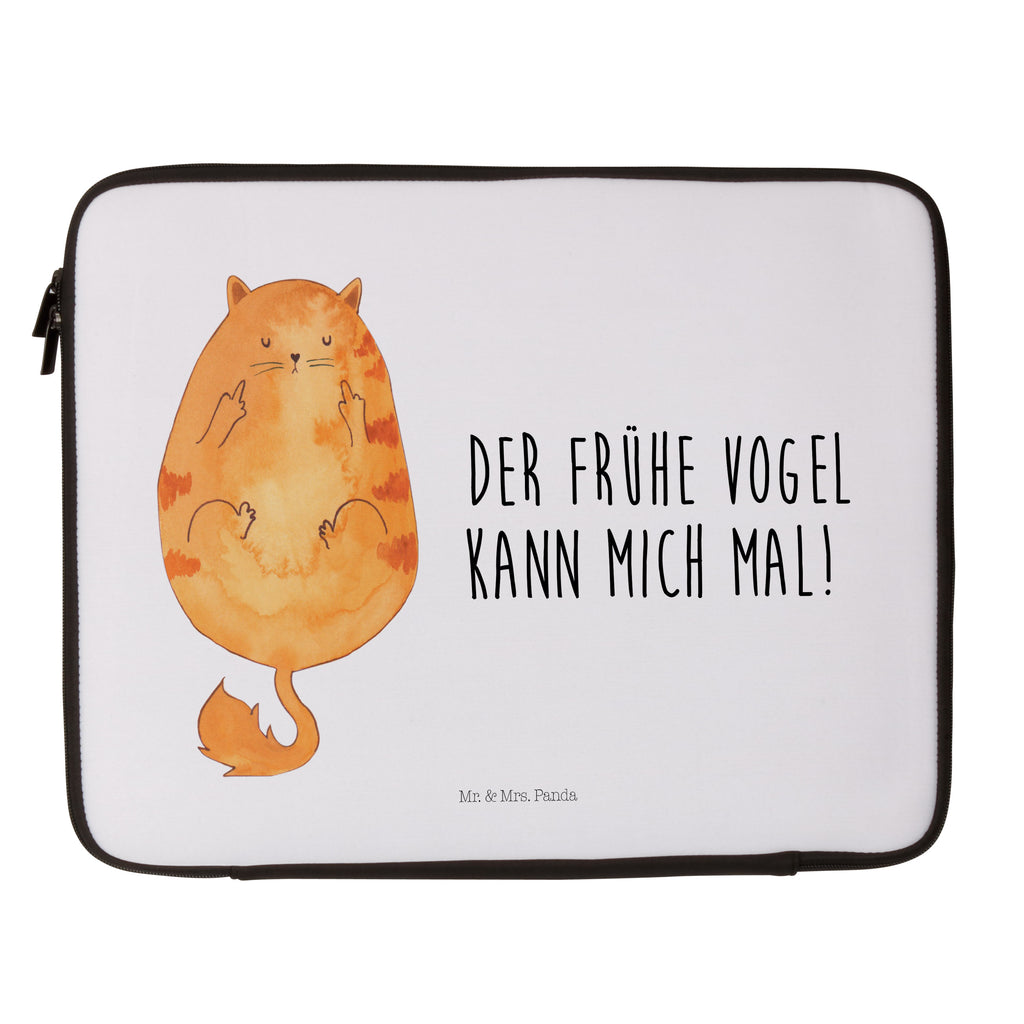 Notebook Tasche Katze Frühaufsteher Notebook Tasche, Laptop, Computertasche, Tasche, Notebook-Tasche, Notebook-Reisehülle, Notebook Schutz, Katze, Katzenmotiv, Katzenfan, Katzendeko, Katzenfreund, Katzenliebhaber, Katzenprodukte, Katzenartikel, Katzenaccessoires, Katzensouvenirs, Katzenliebhaberprodukte, Katzenmotive, Der frühe Vogel kann mich mal, Morgenmuffel, Frühaufsteher, Kaffee, Katzen, Kater, Mietze