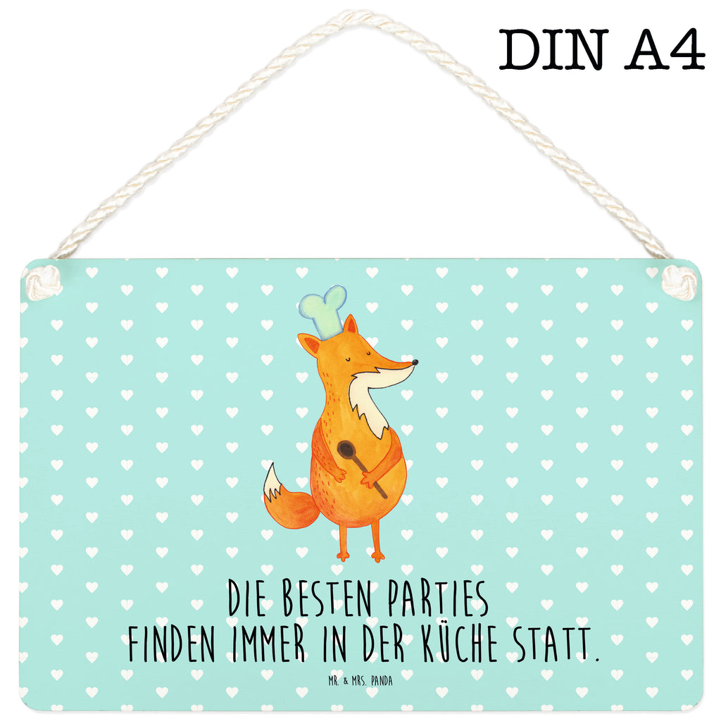 Deko Schild Fuchs Koch Dekoschild, Deko Schild, Schild, Tür Schild, Türschild, Holzschild, Wandschild, Wanddeko, Fuchs, Füchse, Koch Geschenk, Küche Spruch, Küche Deko, Köche, Bäcker, Party Spruch, Spruch lustig, witzig