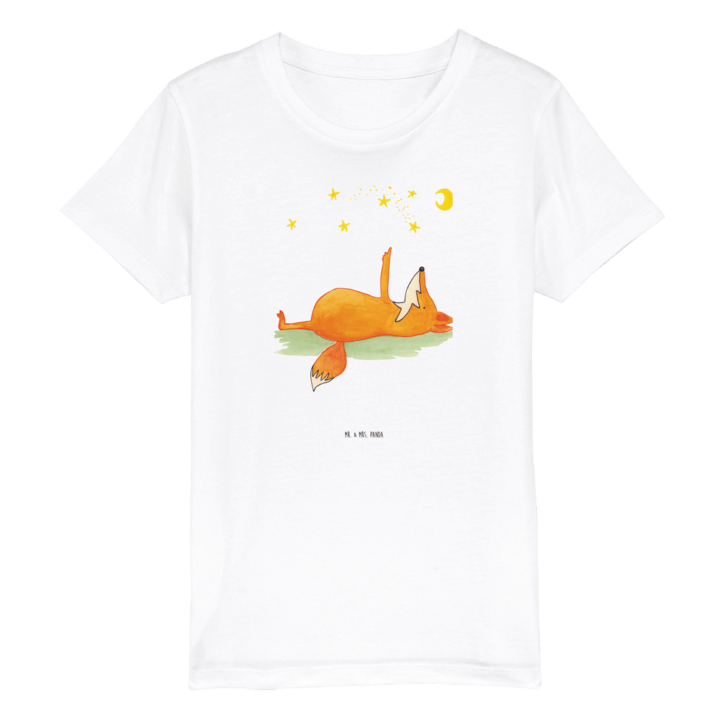 Organic Kinder T-Shirt Fuchs Sterne Kinder T-Shirt, Kinder T-Shirt Mädchen, Kinder T-Shirt Jungen, Fuchs, Füchse, tröstende Worte, Spruch positiv, Spruch schön, Romantik, Always Look on the Bright Side of Life