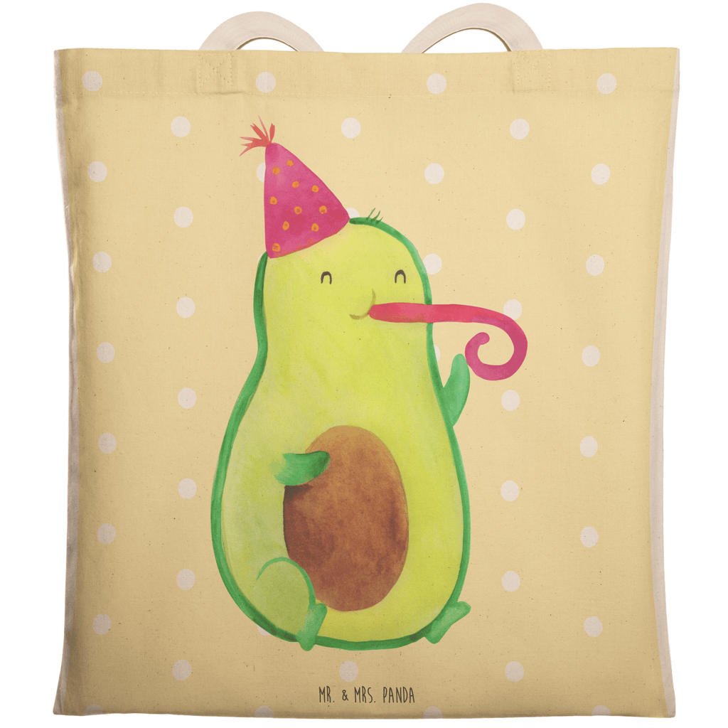 Einkaufstasche Avocado Feier Tragetasche, Tasche, Beutel, Stofftasche, Baumwolltasche, Umhängetasche, Shopper, Einkaufstasche, Beuteltasche, Avocado, Veggie, Vegan, Gesund, Party, Feierlichkeit, Feier, Fete, Geburtstag, Gute Laune, Tröte