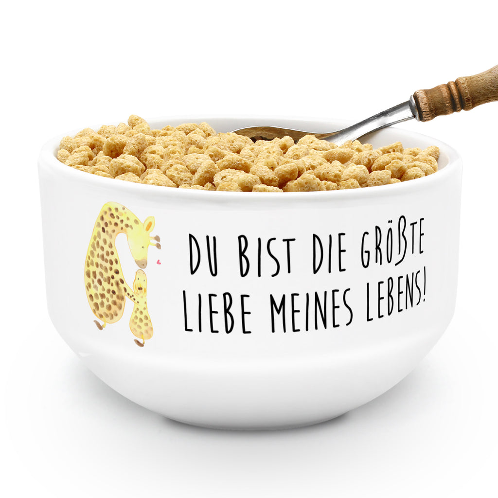 Müslischale Giraffe mit Kind Müslischale, Müslischüssel, Früstücksschüssel, Schüssel, Keramik Schüssel, Dessertschüssel, Salatschüssel, Suppenschüssel, Obstschale, Porzellan Schale, Snackschale, Müsli schalen, Müsli schale, Müslischale Keramik, Müslischalen bunt, Weiße Müslischalen, Bunte Müslischalen, Müslischale Porzellan, Müslischale lustig, Keramik Müslischale, Frühstücksschalen, Schöne Müslischalen, Müslischale mit Spruch, Afrika, Wildtiere, Giraffe, Kind, Mutter, Mama, Tochter, Sohn, Lieblingsmensch