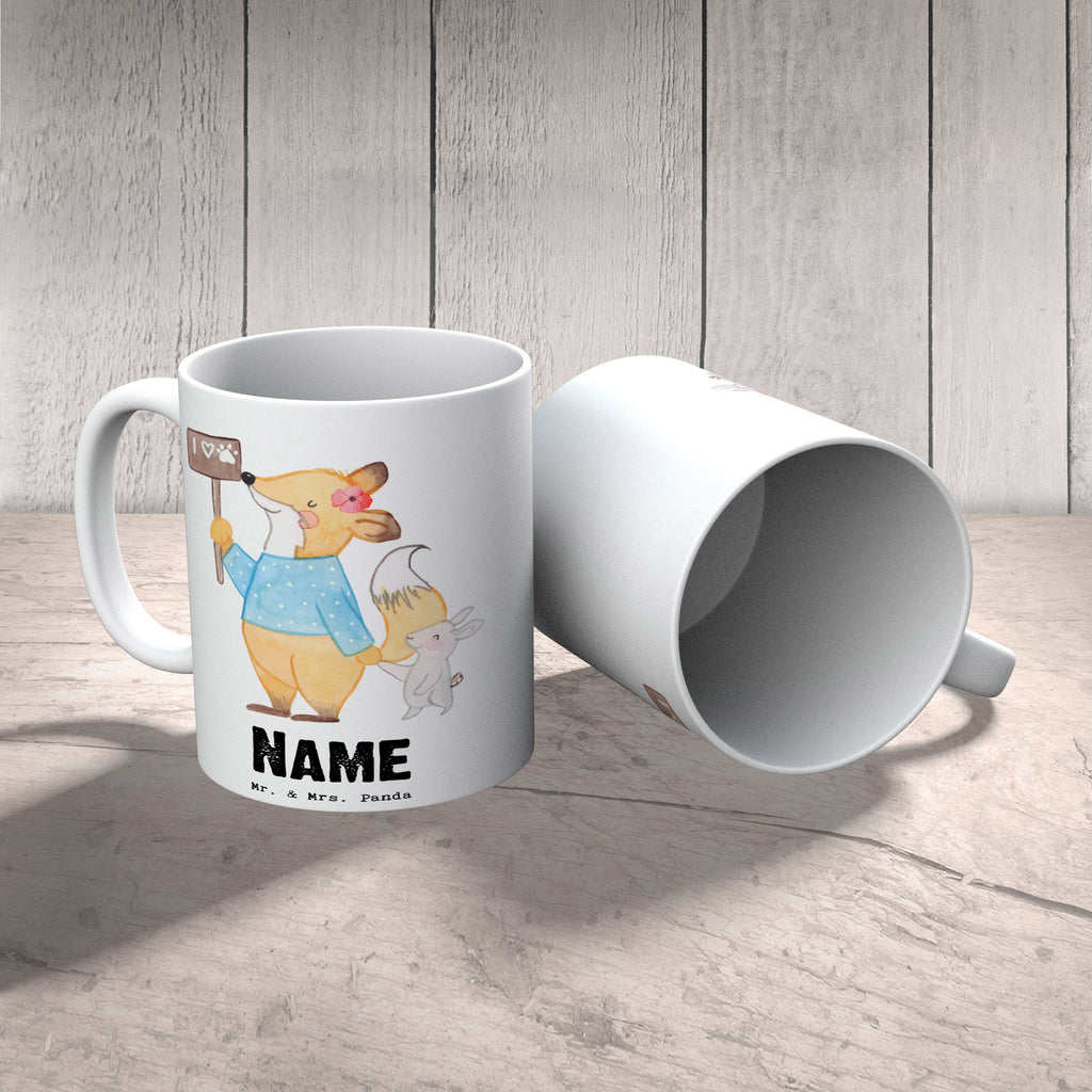 Personalisierte Tasse Tierschützerin mit Herz Personalisierte Tasse, Namenstasse, Wunschname, Personalisiert, Tasse, Namen, Drucken, Tasse mit Namen, Beruf, Ausbildung, Jubiläum, Abschied, Rente, Kollege, Kollegin, Geschenk, Schenken, Arbeitskollege, Mitarbeiter, Firma, Danke, Dankeschön