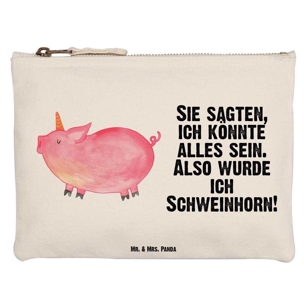 Schminktasche Einhorn Schweinhorn Schminktasche, Kosmetiktasche, Kosmetikbeutel, Stiftemäppchen, Etui, Federmappe, Makeup, XXL, Schminketui, Kosmetiketui, Schlamperetui, Einhorn, Einhörner, Einhorn Deko, Pegasus, Unicorn, Party, Spaß, Schwein, Schweinhorn, Bauer, witzig. lustig, Spruch, geschenk, Pig, Piggy, funny, english, englisch