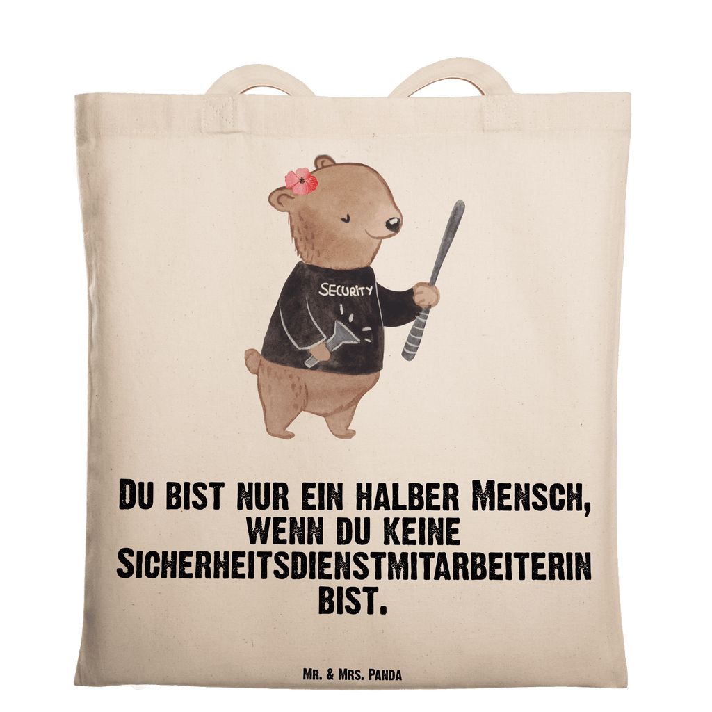 Tragetasche Sicherheitsdienstmitarbeiterin mit Herz Beuteltasche, Beutel, Einkaufstasche, Jutebeutel, Stoffbeutel, Tasche, Shopper, Umhängetasche, Strandtasche, Schultertasche, Stofftasche, Tragetasche, Badetasche, Jutetasche, Einkaufstüte, Laptoptasche, Beruf, Ausbildung, Jubiläum, Abschied, Rente, Kollege, Kollegin, Geschenk, Schenken, Arbeitskollege, Mitarbeiter, Firma, Danke, Dankeschön