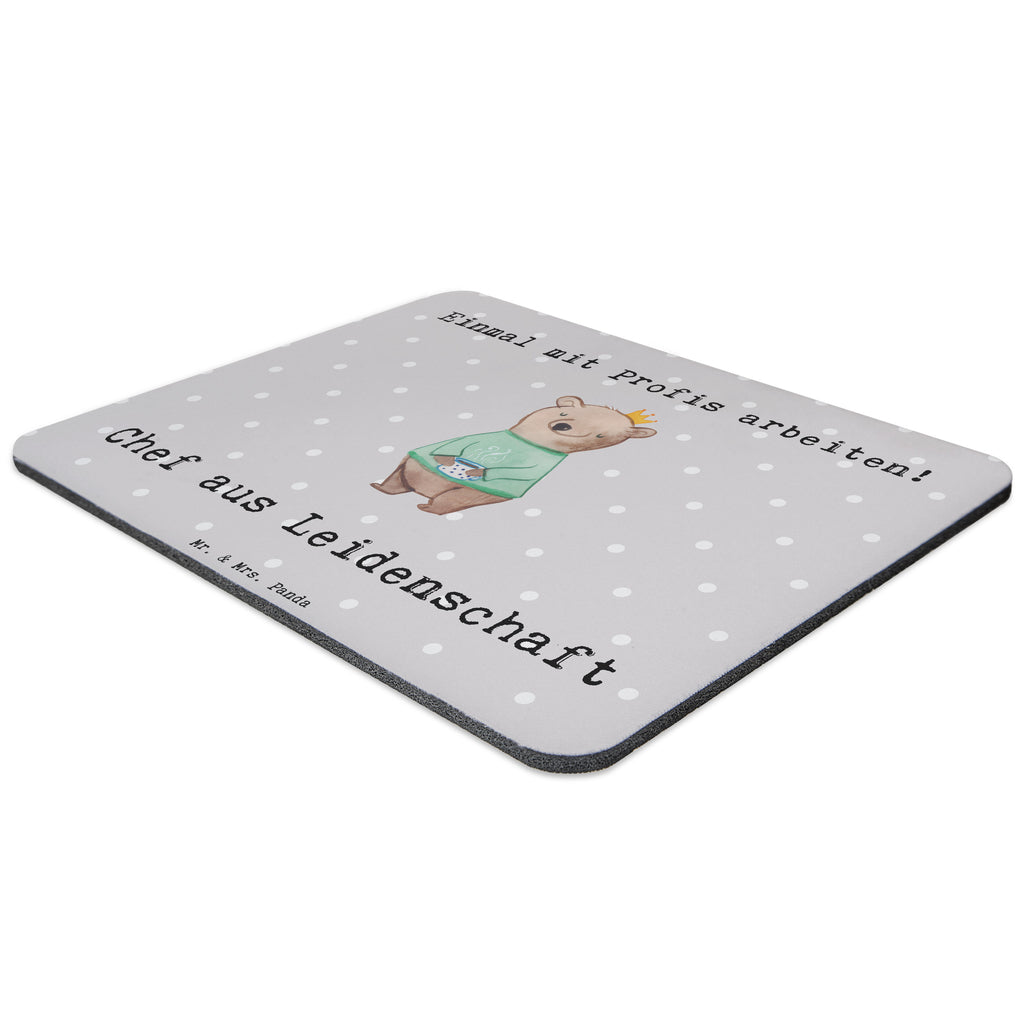 Mauspad Chef aus Leidenschaft Mousepad, Computer zubehör, Büroausstattung, PC Zubehör, Arbeitszimmer, Mauspad, Einzigartiges Mauspad, Designer Mauspad, Mausunterlage, Mauspad Büro, Beruf, Ausbildung, Jubiläum, Abschied, Rente, Kollege, Kollegin, Geschenk, Schenken, Arbeitskollege, Mitarbeiter, Firma, Danke, Dankeschön, CEO, Chef, Führungskraft, Geschäftsinhaber, Firmeninhaber, Unternehmensinhaber, Direktor, Leiter