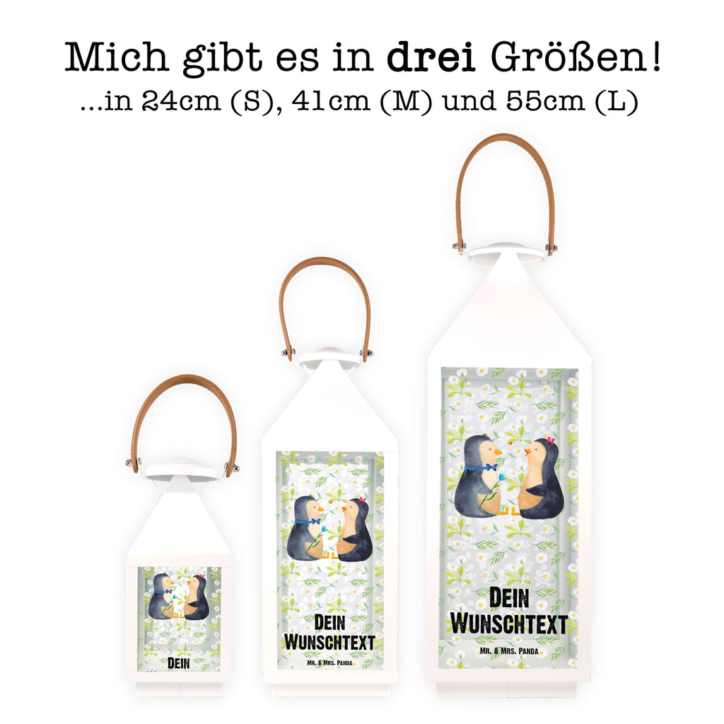 Personalisierte Deko Laterne Pinguin Pärchen Gartenlampe, Gartenleuchte, Gartendekoration, Gartenlicht, Laterne kleine Laternen, XXL Laternen, Laterne groß, Pinguin, Pinguine, Liebe, Liebespaar, Liebesbeweis, Liebesgeschenk, Verlobung, Jahrestag, Hochzeitstag, Hochzeit, Hochzeitsgeschenk, große Liebe, Traumpaar