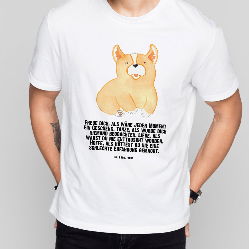 T-Shirt Standard Corgie T-Shirt, Shirt, Tshirt, Lustiges T-Shirt, T-Shirt mit Spruch, Party, Junggesellenabschied, Jubiläum, Geburstag, Herrn, Damen, Männer, Frauen, Schlafshirt, Nachthemd, Sprüche, Hund, Hundemotiv, Haustier, Hunderasse, Tierliebhaber, Hundebesitzer, Corgie, Welsh Corgie Pembroke, britisch, Motivation, Spruch, Hundespruch, Lebensfreude