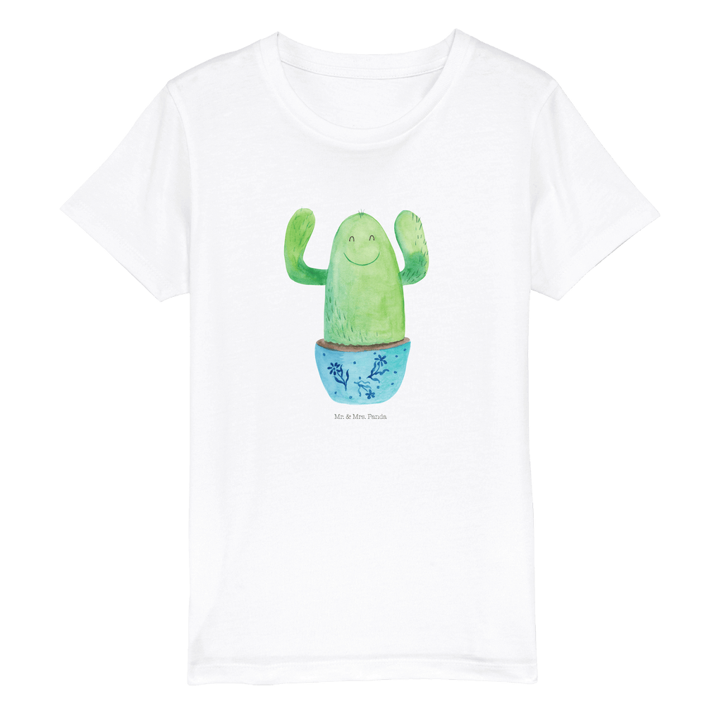 Organic Kinder T-Shirt Kaktus Happy Kinder T-Shirt, Kinder T-Shirt Mädchen, Kinder T-Shirt Jungen, Kaktus, Kakteen, Motivation, Spruch, lustig, Kindersicherung, Neustart, Büro, Büroalltag, Kollege, Kollegin, Freundin, Mutter, Familie, Ausbildung