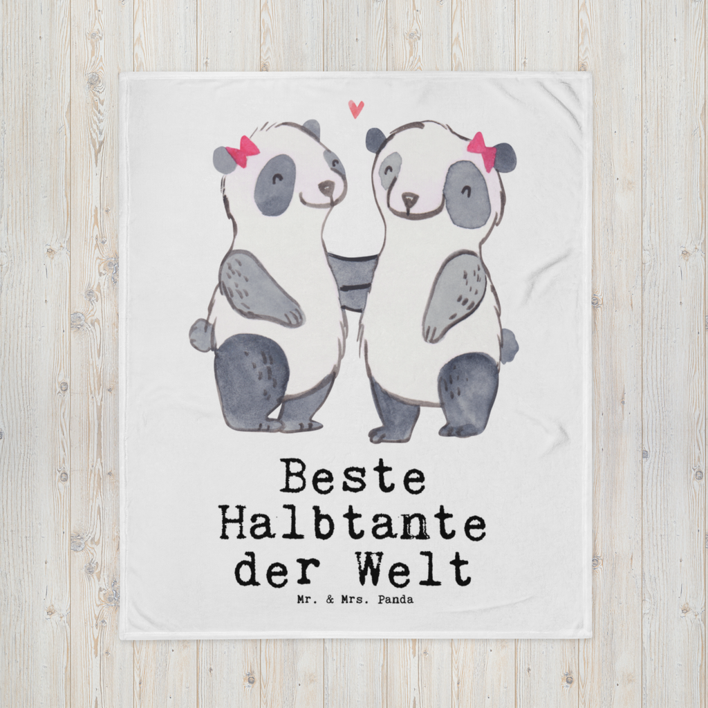 Kuscheldecke Panda Beste Halbtante der Welt Decke, Wohndecke, Tagesdecke, Wolldecke, Sofadecke, für, Dankeschön, Geschenk, Schenken, Geburtstag, Geburtstagsgeschenk, Geschenkidee, Danke, Bedanken, Mitbringsel, Freude machen, Geschenktipp, Halbtante, Tante, beste Tante, Stieftante, Stief, Stiefgeschwister, Familie, Kleinigkeit