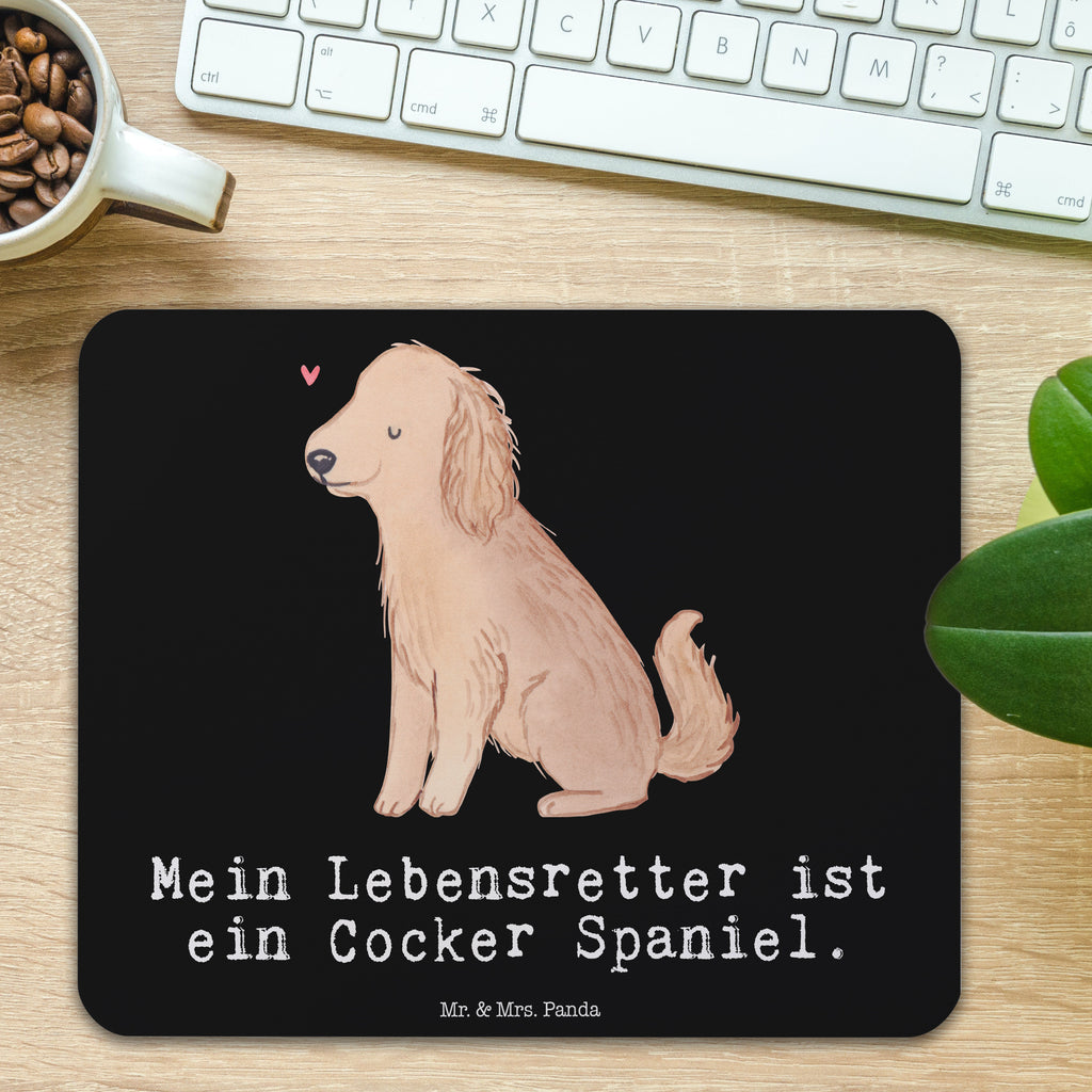 Mauspad Cocker Spaniel Lebensretter Mousepad, Computer zubehör, Büroausstattung, PC Zubehör, Arbeitszimmer, Mauspad, Einzigartiges Mauspad, Designer Mauspad, Mausunterlage, Mauspad Büro, Hund, Hunderasse, Rassehund, Hundebesitzer, Geschenk, Tierfreund, Schenken, Welpe, Englische Cockerspaniel, Cocker Spaniel