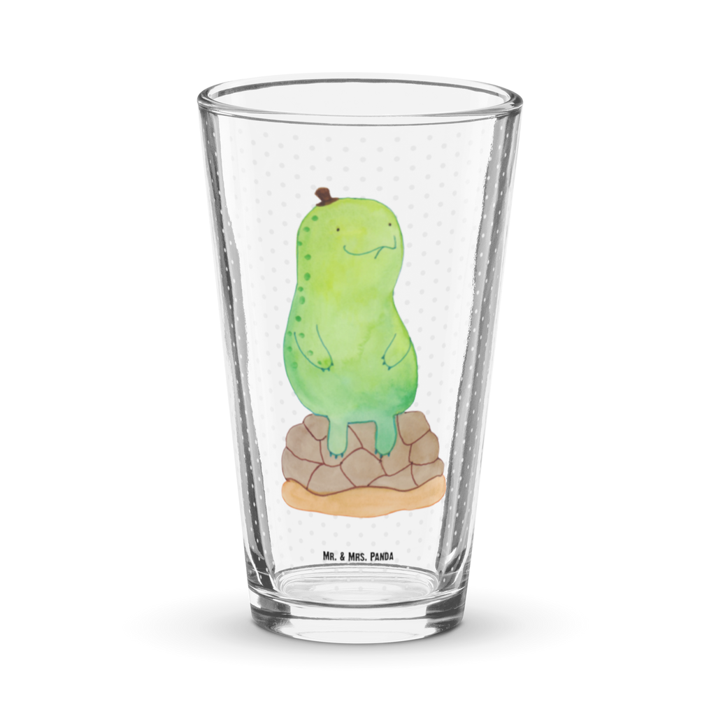 Premium Trinkglas Schildkröte pausiert Trinkglas, Glas, Pint Glas, Bierglas, Cocktail Glas, Wasserglas, Schildkröte, Achtsamkeit, Entschleunigen, achtsam