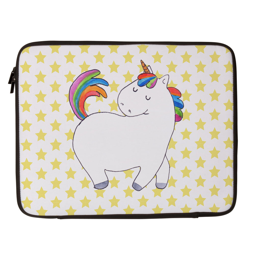 Notebook Tasche Einhorn stolzierend Notebook Tasche, Laptop, Computertasche, Tasche, Notebook-Tasche, Notebook-Reisehülle, Notebook Schutz, Einhorn, Einhörner, Einhorn Deko, Pegasus, Unicorn, stolz, anders, bunt, Pferd, Reiter, Reiten, Freundin, Geschenk