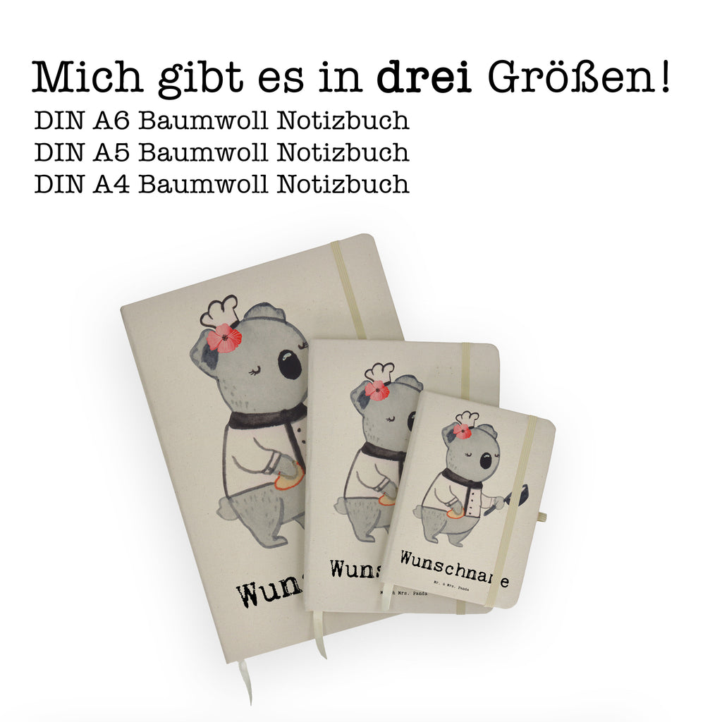 DIN A4 Personalisiertes Notizbuch Beiköchin mit Herz Personalisiertes Notizbuch, Notizbuch mit Namen, Notizbuch bedrucken, Personalisierung, Namensbuch, Namen, Beruf, Ausbildung, Jubiläum, Abschied, Rente, Kollege, Kollegin, Geschenk, Schenken, Arbeitskollege, Mitarbeiter, Firma, Danke, Dankeschön, Beiköchin, Spülhilfe, Hilfsköchin, Jungkoch, Küchenhilfe, Gastronomie, Restaurant, Köchin