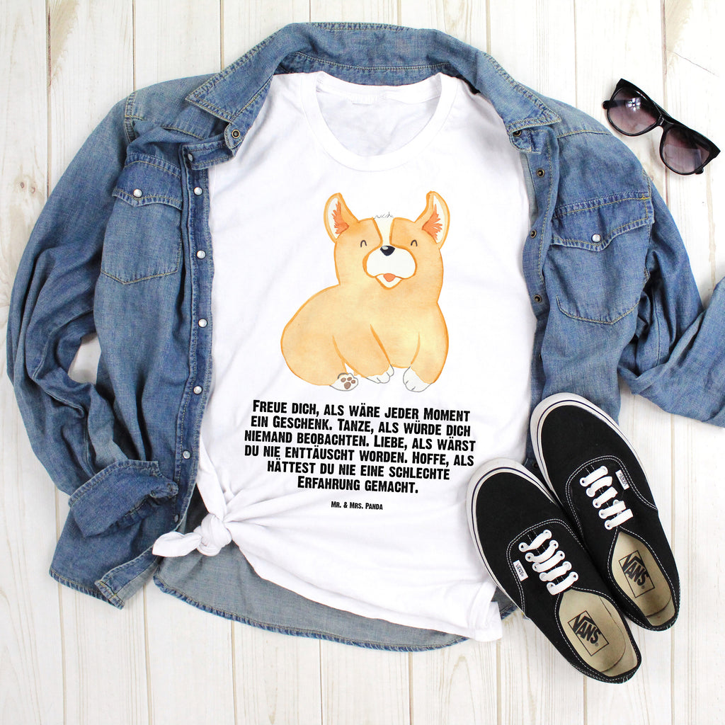 T-Shirt Standard Corgie T-Shirt, Shirt, Tshirt, Lustiges T-Shirt, T-Shirt mit Spruch, Party, Junggesellenabschied, Jubiläum, Geburstag, Herrn, Damen, Männer, Frauen, Schlafshirt, Nachthemd, Sprüche, Hund, Hundemotiv, Haustier, Hunderasse, Tierliebhaber, Hundebesitzer, Corgie, Welsh Corgie Pembroke, britisch, Motivation, Spruch, Hundespruch, Lebensfreude