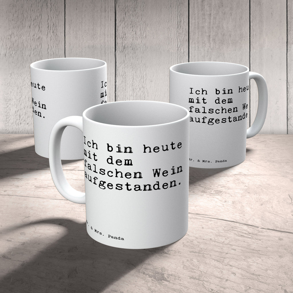 Tasse Sprüche und Zitate Ich bin heute mit dem falschen Wein aufgestanden. Tasse, Kaffeetasse, Teetasse, Becher, Kaffeebecher, Teebecher, Keramiktasse, Porzellantasse, Büro Tasse, Geschenk Tasse, Tasse Sprüche, Tasse Motive, Kaffeetassen, Tasse bedrucken, Designer Tasse, Cappuccino Tassen, Schöne Teetassen, Spruch, Sprüche, lustige Sprüche, Weisheiten, Zitate, Spruch Geschenke, Spruch Sprüche Weisheiten Zitate Lustig Weisheit Worte