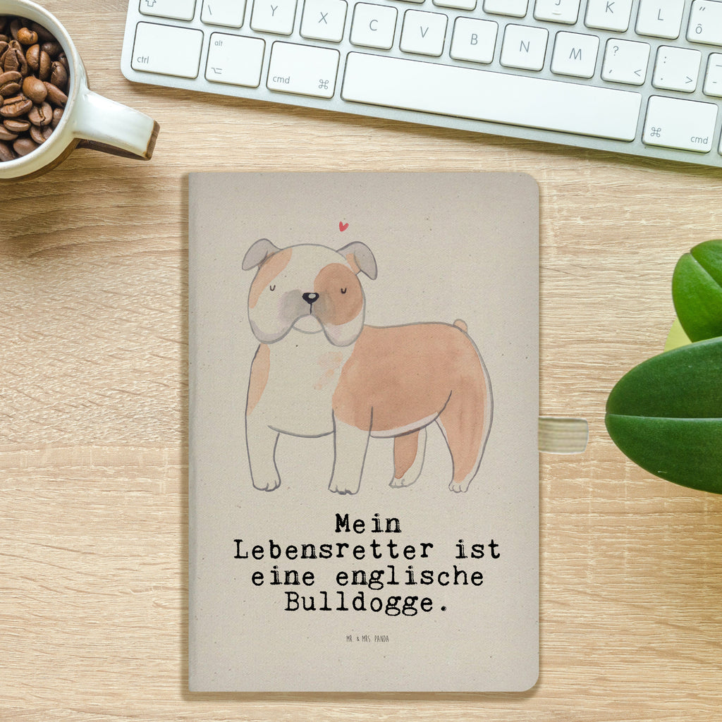 Baumwoll Notizbuch Englische Bulldogge Lebensretter Notizen, Eintragebuch, Tagebuch, Notizblock, Adressbuch, Journal, Kladde, Skizzenbuch, Notizheft, Schreibbuch, Schreibheft, Hund, Hunderasse, Rassehund, Hundebesitzer, Geschenk, Tierfreund, Schenken, Welpe, Englische Bulldogge, English Bulldog