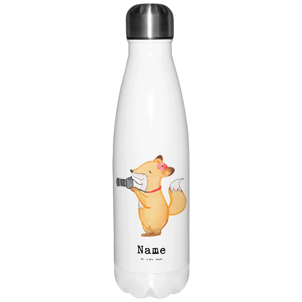 Personalisierte Thermosflasche Fotografin mit Herz Personalisierte Isolierflasche, Personalisierte Thermoflasche, Personalisierte Trinkflasche, Trinkflasche Mit Namen, Wunschname, Bedrucken, Namensflasche, Beruf, Ausbildung, Jubiläum, Abschied, Rente, Kollege, Kollegin, Geschenk, Schenken, Arbeitskollege, Mitarbeiter, Firma, Danke, Dankeschön, Fotografin, Fotoreporterin, Hobbyfotografin, Hochzeitsfotografin, Fotografie, Profi Fotografin