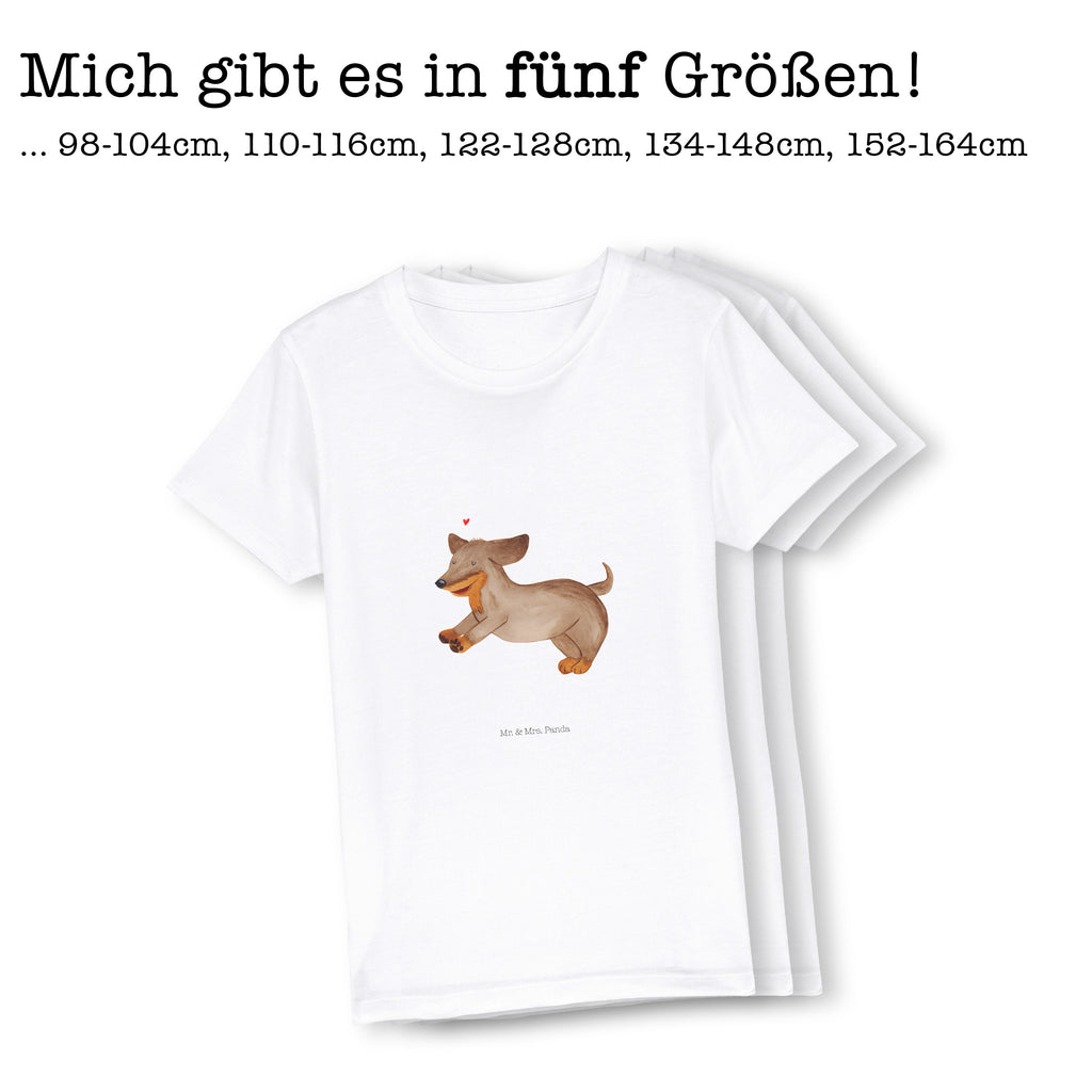 Organic Kinder T-Shirt Hund Dackel Kinder T-Shirt, Kinder T-Shirt Mädchen, Kinder T-Shirt Jungen, Hund, Hundemotiv, Haustier, Hunderasse, Tierliebhaber, Hundebesitzer, Sprüche, Hunde, Dackel, Dachshund, happy dog