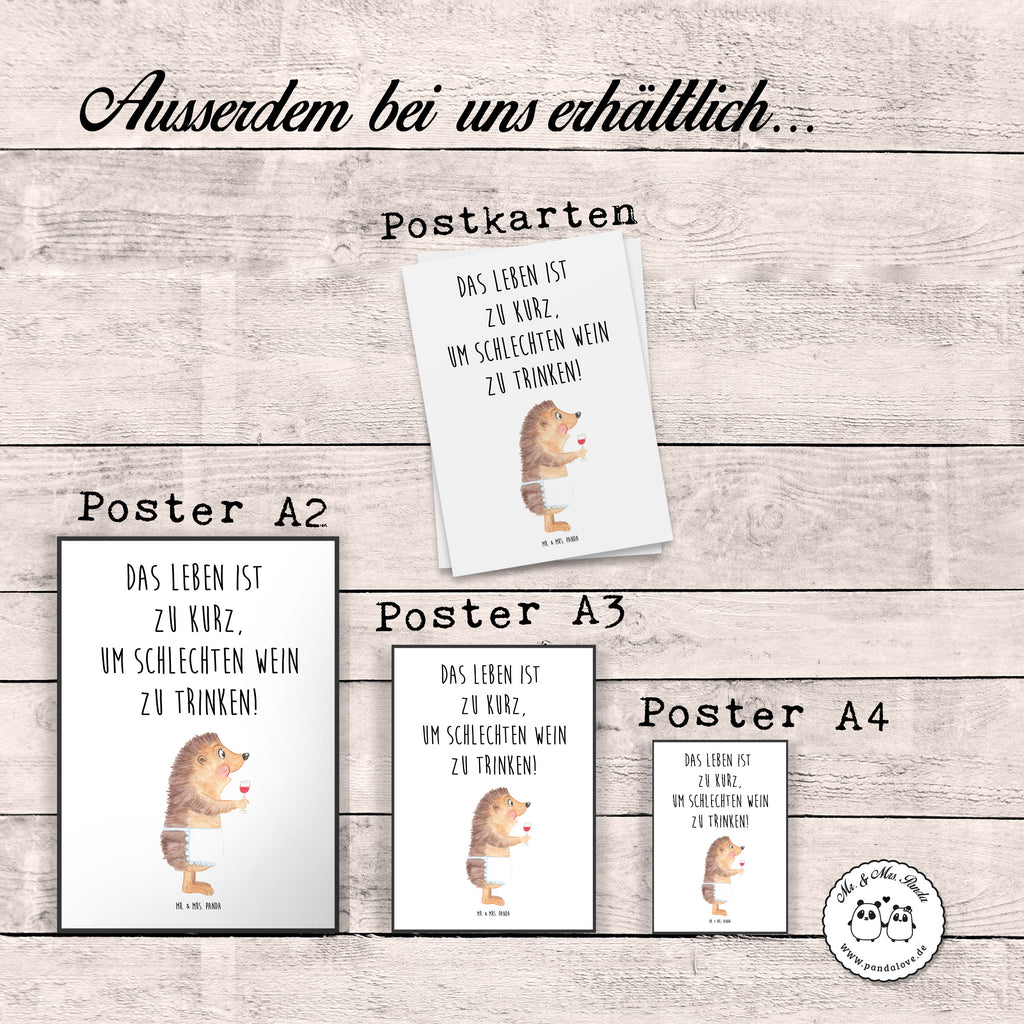 Poster Igel mit Wein Poster, Wandposter, Bild, Wanddeko, Küchenposter, Kinderposter, Wanddeko Bild, Raumdekoration, Wanddekoration, Handgemaltes Poster, Mr. & Mrs. Panda Poster, Designposter, Kunstdruck, Posterdruck, Tiermotive, Gute Laune, lustige Sprüche, Tiere, Wein Spruch, Igel, Geschenk Weintrinker, Geschenk Weinliebhaber, Wein Deko, Weinglas, Rotwein, Weißwein, Wein trinken