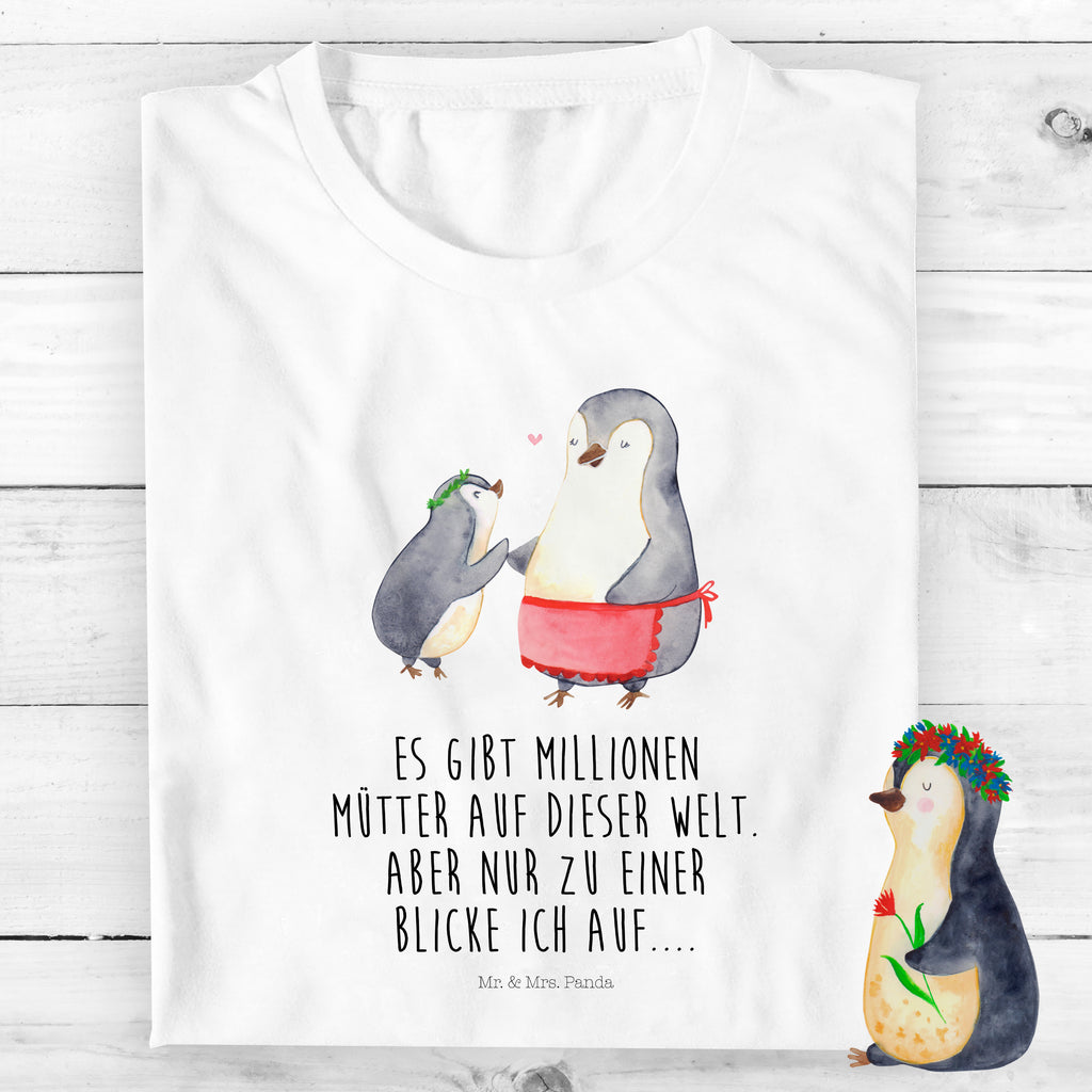 Organic Kinder T-Shirt Pinguin mit Kind Kinder T-Shirt, Kinder T-Shirt Mädchen, Kinder T-Shirt Jungen, Familie, Vatertag, Muttertag, Bruder, Schwester, Mama, Papa, Oma, Opa, Geschenk, Mami, Mutti, Mutter, Geburststag