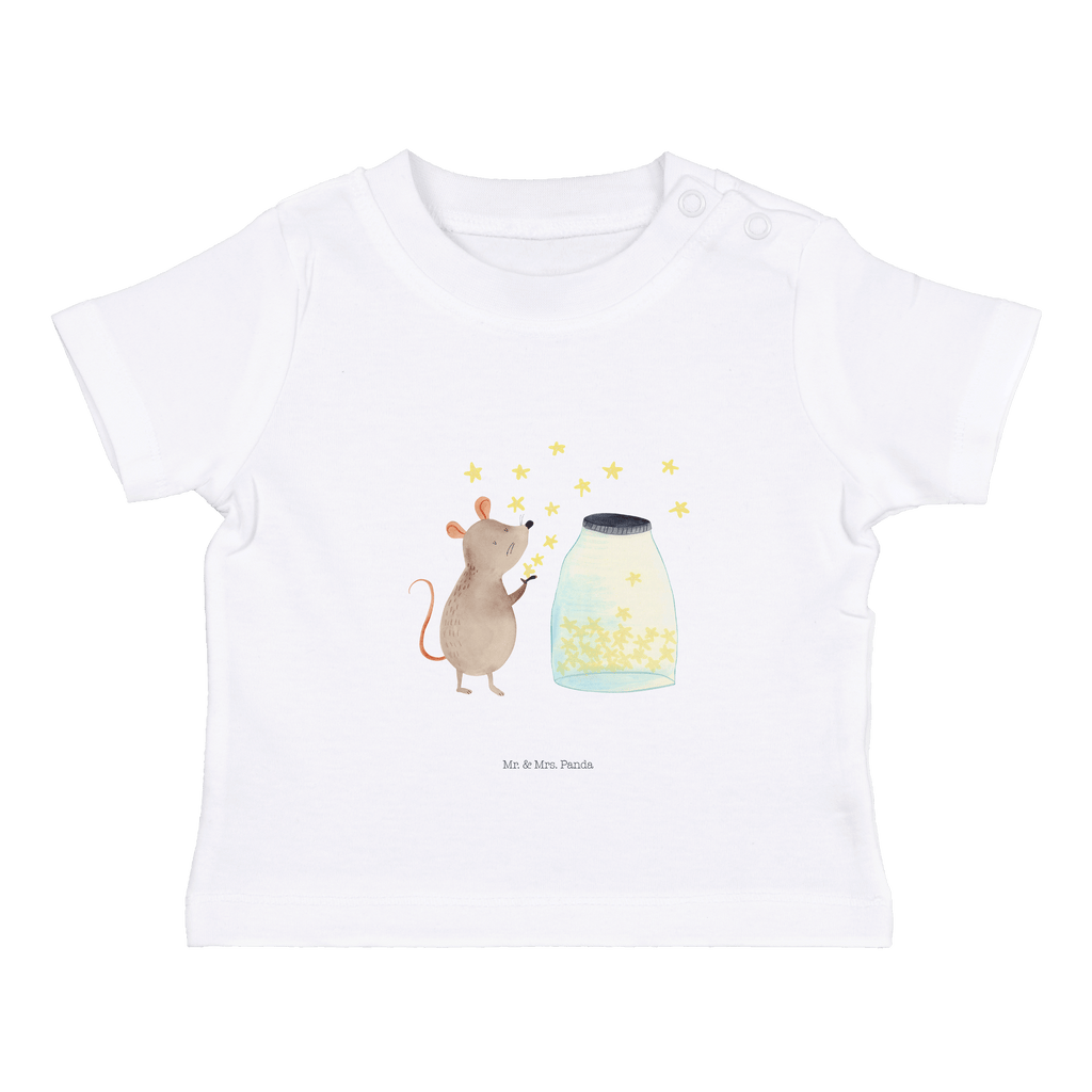 Organic Baby Shirt Maus Sterne Baby T-Shirt, Jungen Baby T-Shirt, Mädchen Baby T-Shirt, Shirt, Tiermotive, Gute Laune, lustige Sprüche, Tiere, Maus, Sterne, Wunsch, Kind, Taufe, Taufgeschenk, Geburt, Schwangerschaft, erstes Kind, Kindergeburtstag, Geburtstag, Hoffnung, Träume