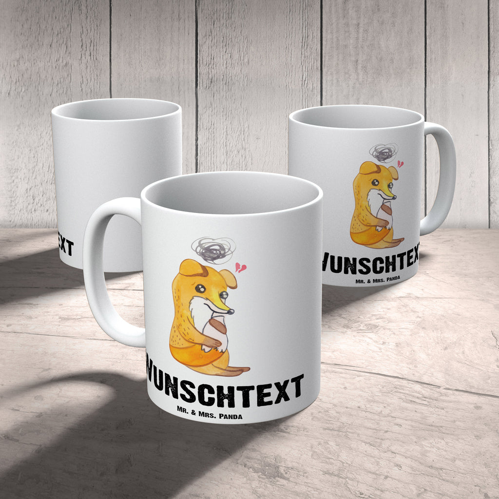 Personalisierte Tasse Fuchs Depressionen Personalisierte Tasse, Namenstasse, Wunschname, Personalisiert, Tasse, Namen, Drucken, Tasse mit Namen, Fuchs, Depressionen, depressiv