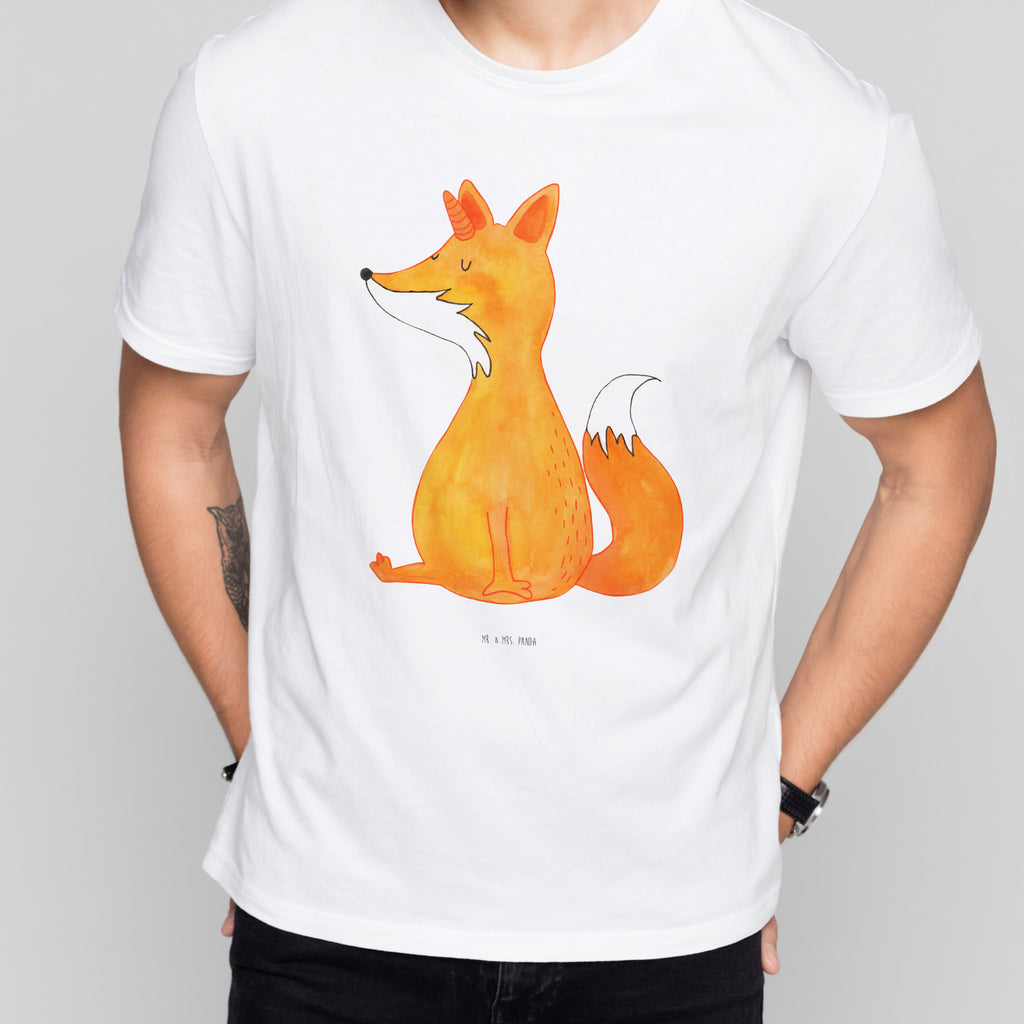 T-Shirt Standard Fuchshörnchen T-Shirt, Shirt, Tshirt, Lustiges T-Shirt, T-Shirt mit Spruch, Party, Junggesellenabschied, Jubiläum, Geburstag, Herrn, Damen, Männer, Frauen, Schlafshirt, Nachthemd, Sprüche, Einhorn, Einhörner, Einhorn Deko, Pegasus, Unicorn, Fuchs, Unicorns, Fuchshörnchen, Fuchshorn, Foxycorn, Füchse