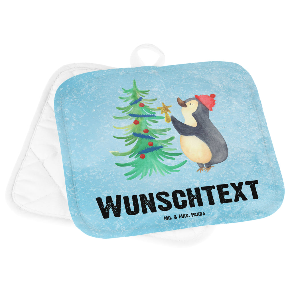 Personalisierte Topflappen Pinguin Weihnachtsbaum Topflappen personalisiert, Personalisierte Topfuntersetzer, Personalisierter Ofenhandschuh, Topflappen Set personalisiert, Topflappen mit Namen, Namensaufdruck, Winter, Weihnachten, Weihnachtsdeko, Nikolaus, Advent, Heiligabend, Wintermotiv, Pinguin