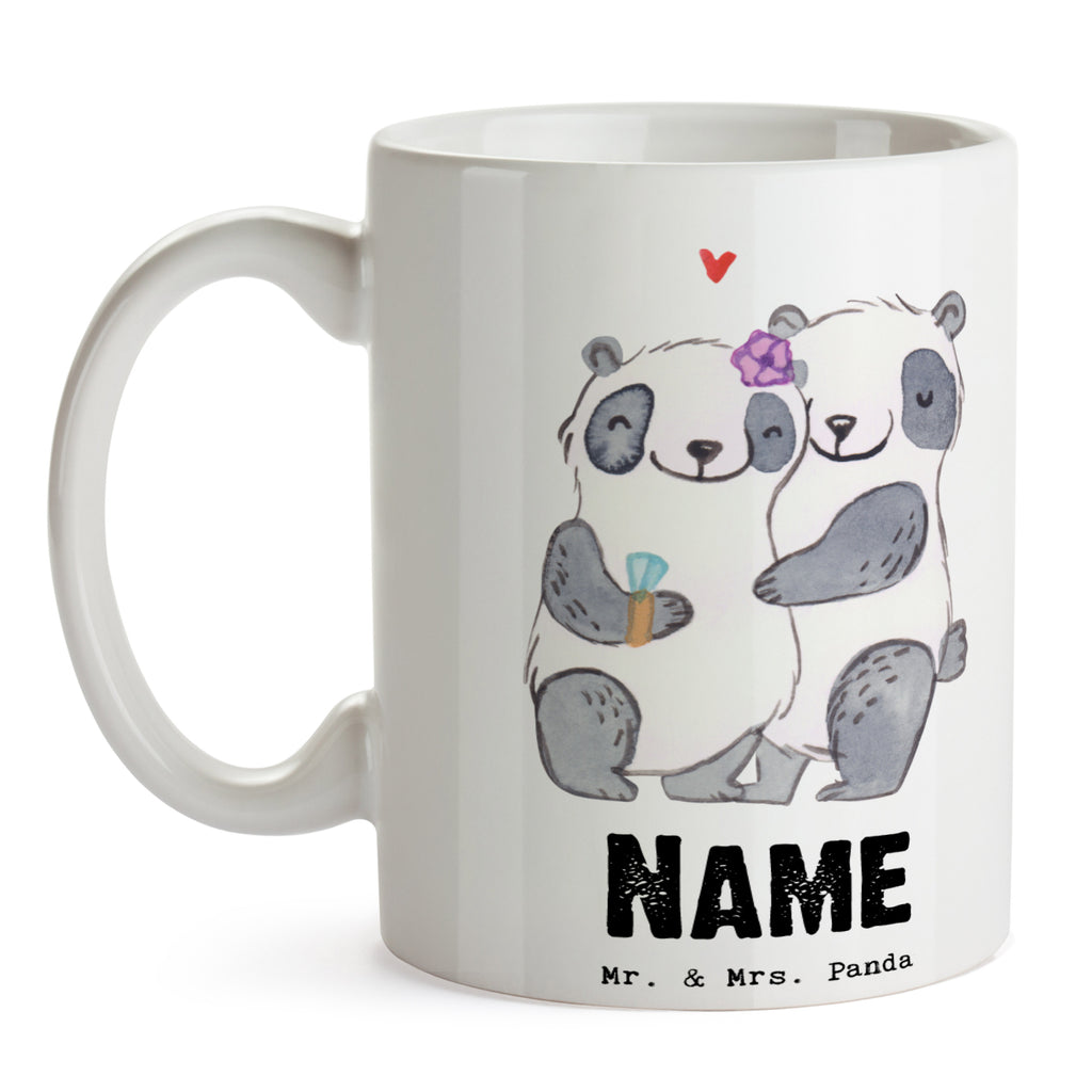 Personalisierte Tasse Panda Beste Verlobte der Welt Personalisierte Tasse, Namenstasse, Wunschname, Personalisiert, Tasse, Namen, Drucken, Tasse mit Namen, für, Dankeschön, Geschenk, Schenken, Geburtstag, Geburtstagsgeschenk, Geschenkidee, Danke, Bedanken, Mitbringsel, Freude machen, Geschenktipp, Verlobte, Verloben, Verlobung, Traumfrau, Frau, Freundin, Ehefrau, Zukünftige, Hochzeit, Ehe