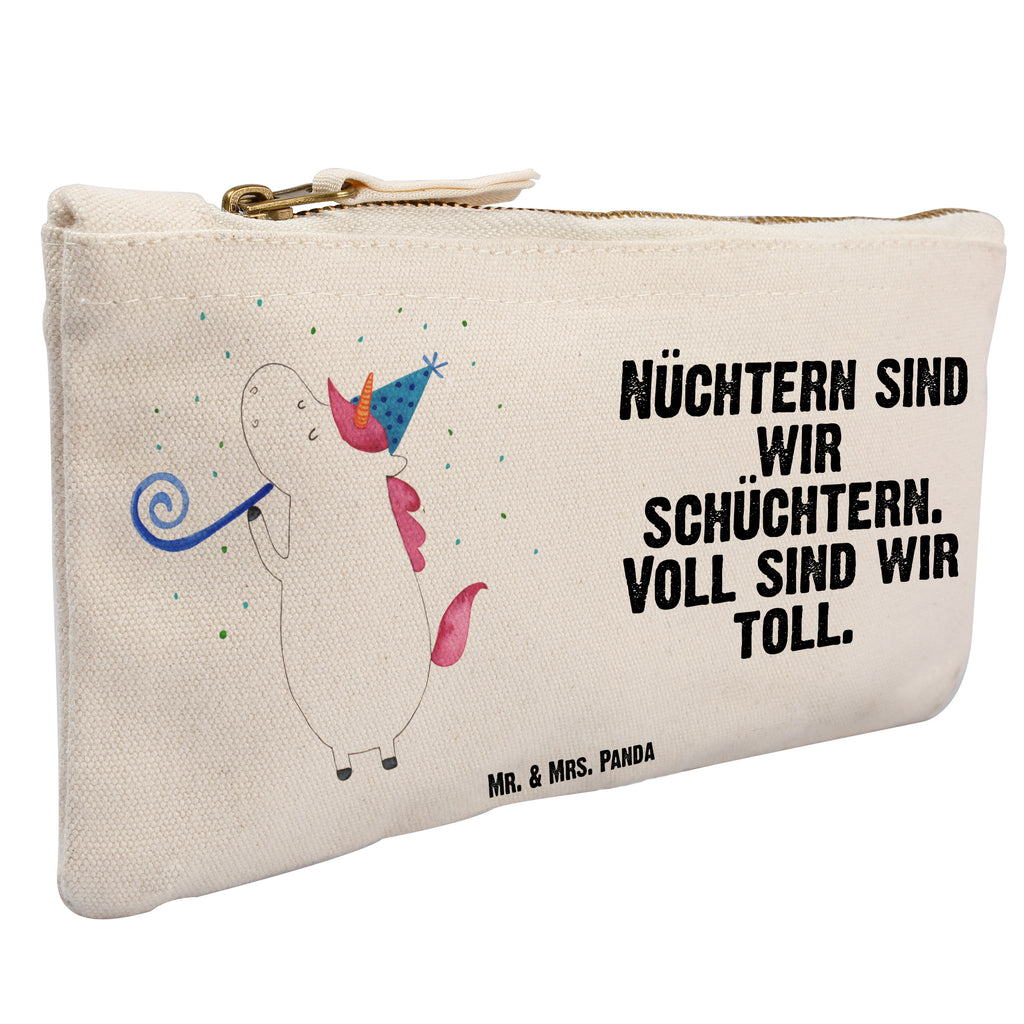 Schminktasche Einhorn Party Schminktasche, Kosmetiktasche, Kosmetikbeutel, Stiftemäppchen, Etui, Federmappe, Makeup, XXL, Schminketui, Kosmetiketui, Schlamperetui, Einhorn, Einhörner, Einhorn Deko, Pegasus, Unicorn, Glitzer, Konfetti, Party, Geburtstag, Feier, Fest, Alkohol, Disco, Club