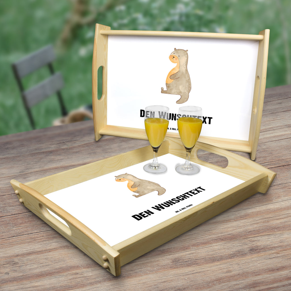 Personalisiertes Serviertablett Otter Bauch Personalisiertes Serviertablett, Personalisiertes Tablett, Personalisiertes Holztablett, Personalisiertes Küchentablett, Personalisiertes Dekotablett, Personalisiertes Frühstückstablett, Serviertablett mit Namen, Tablett mit Namen, Otter, Fischotter, Seeotter, Otter Seeotter See Otter