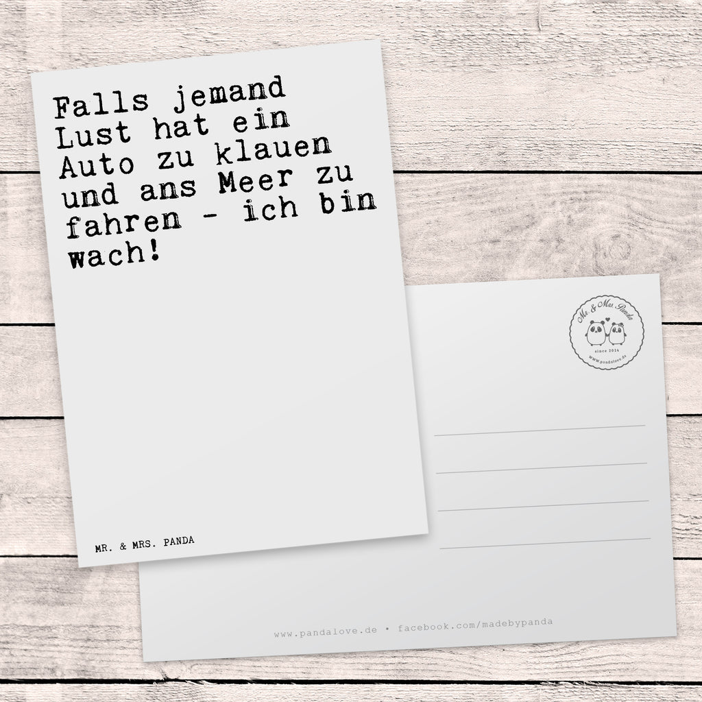 Postkarte Falls jemand Lust hat... Postkarte, Karte, Geschenkkarte, Grußkarte, Einladung, Ansichtskarte, Geburtstagskarte, Einladungskarte, Dankeskarte, Ansichtskarten, Einladung Geburtstag, Einladungskarten Geburtstag, Spruch, Sprüche, lustige Sprüche, Weisheiten, Zitate, Spruch Geschenke, Spruch Sprüche Weisheiten Zitate Lustig Weisheit Worte