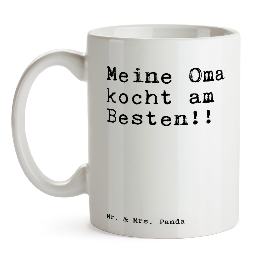 Tasse Meine Oma kocht am... Tasse, Kaffeetasse, Teetasse, Becher, Kaffeebecher, Teebecher, Keramiktasse, Porzellantasse, Büro Tasse, Geschenk Tasse, Tasse Sprüche, Tasse Motive, Kaffeetassen, Tasse bedrucken, Designer Tasse, Cappuccino Tassen, Schöne Teetassen, Spruch, Sprüche, lustige Sprüche, Weisheiten, Zitate, Spruch Geschenke, Spruch Sprüche Weisheiten Zitate Lustig Weisheit Worte