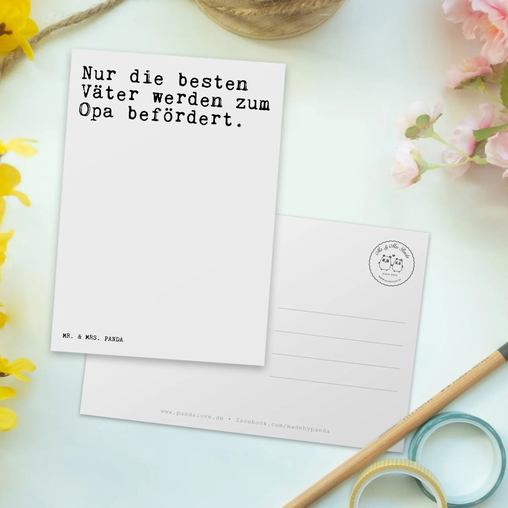 Postkarte Sprüche und Zitate Nur die besten Väter werden zum Opa befördert. Postkarte, Karte, Geschenkkarte, Grußkarte, Einladung, Ansichtskarte, Geburtstagskarte, Einladungskarte, Dankeskarte, Ansichtskarten, Einladung Geburtstag, Einladungskarten Geburtstag, Spruch, Sprüche, lustige Sprüche, Weisheiten, Zitate, Spruch Geschenke, Spruch Sprüche Weisheiten Zitate Lustig Weisheit Worte