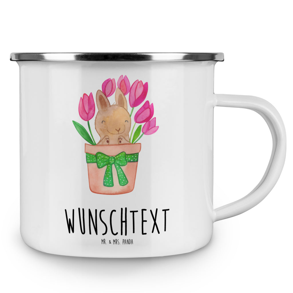 Personalisierte Emaille Tasse Hase Tulpen Emaille Tasse personalisiert, Emaille Tasse mit Namen, Campingtasse personalisiert, Namenstasse, Campingtasse bedrucken, Campinggeschirr personalsisert, tasse mit namen, personalisierte tassen, personalisierte tasse, tasse selbst gestalten, tasse bedrucken, tassen bedrucken, Ostern, Osterhase, Ostergeschenke, Osternest, Osterdeko, Geschenke zu Ostern, Ostern Geschenk, Ostergeschenke Kinder, Ostern Kinder, Hase, Ostergeschenk, Tulpen, Blumenstrauß, Alternative zu Blumen