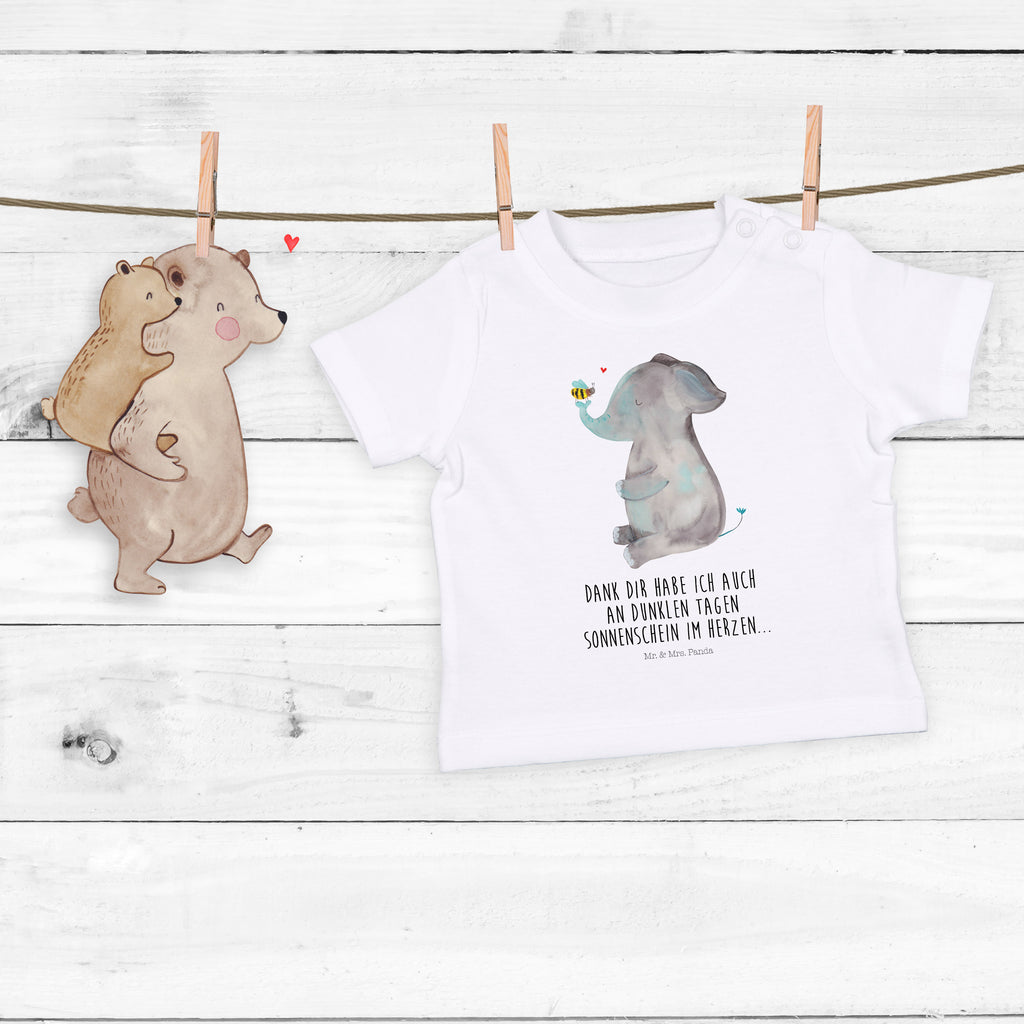 Organic Baby Shirt Elefant Biene Baby T-Shirt, Jungen Baby T-Shirt, Mädchen Baby T-Shirt, Shirt, Tiermotive, Gute Laune, lustige Sprüche, Tiere, Elefant, Biene, Liebe, Liebesbeweis, Jahrestag, Liebesgeschenk, Heiratsantrag, Hochzeitsgeschenk, Liebesspruch
