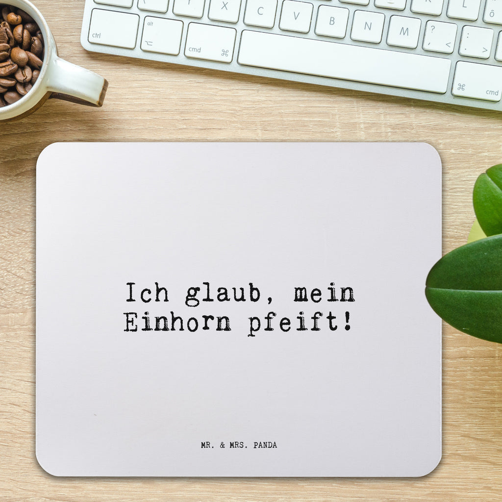 Mauspad Sprüche und Zitate Ich glaub, mein Einhorn pfeift! Mousepad, Computer zubehör, Büroausstattung, PC Zubehör, Arbeitszimmer, Mauspad, Einzigartiges Mauspad, Designer Mauspad, Mausunterlage, Mauspad Büro, Spruch, Sprüche, lustige Sprüche, Weisheiten, Zitate, Spruch Geschenke, Spruch Sprüche Weisheiten Zitate Lustig Weisheit Worte