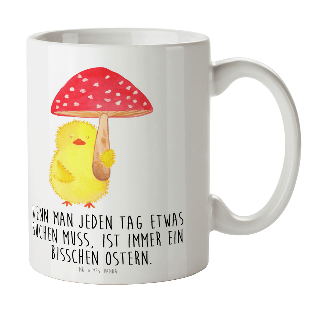 Tasse Küken Fliegenpilz Tasse, Kaffeetasse, Teetasse, Becher, Kaffeebecher, Teebecher, Keramiktasse, Porzellantasse, Büro Tasse, Geschenk Tasse, Tasse Sprüche, Tasse Motive, Kaffeetassen, Tasse bedrucken, Designer Tasse, Cappuccino Tassen, Schöne Teetassen, Ostern, Osterhase, Ostergeschenke, Osternest, Osterdeko, Geschenke zu Ostern, Ostern Geschenk, Ostergeschenke Kinder, Ostern Kinder, Küken, Fliegenpilz, Glückspilz, Frohe Ostern, Ostergrüße