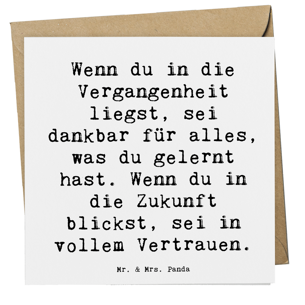 Deluxe Karte Spruch Freude und Vertrauen Karte, Grußkarte, Klappkarte, Einladungskarte, Glückwunschkarte, Hochzeitskarte, Geburtstagskarte, Hochwertige Grußkarte, Hochwertige Klappkarte