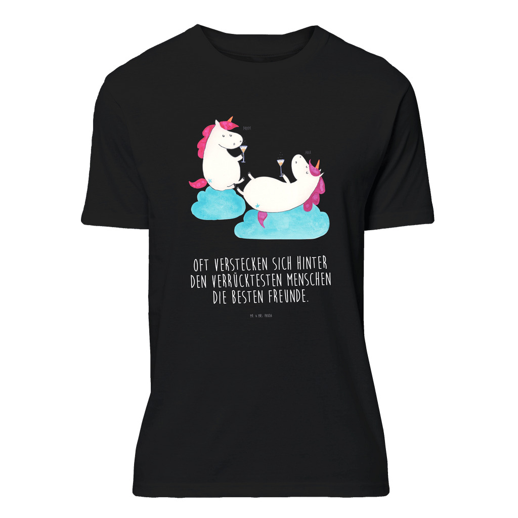 T-Shirt Standard Einhörner Sekt T-Shirt, Shirt, Tshirt, Lustiges T-Shirt, T-Shirt mit Spruch, Party, Junggesellenabschied, Jubiläum, Geburstag, Herrn, Damen, Männer, Frauen, Schlafshirt, Nachthemd, Sprüche, Einhorn, Einhörner, Einhorn Deko, Pegasus, Unicorn, Freundinnen, Freundin, BFF, Sekt, Mädelsabend, Spaß, Korken, Anstoßen, Beste