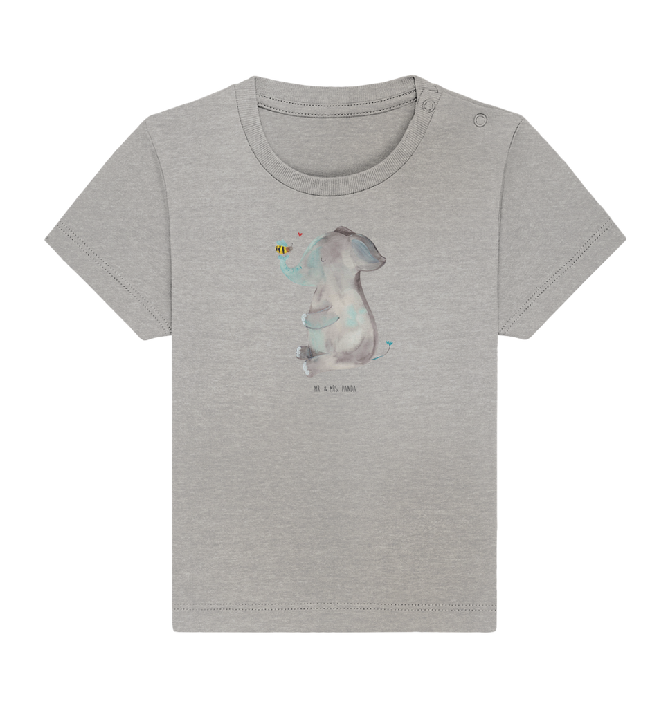 Organic Baby Shirt Elefant Biene Baby T-Shirt, Jungen Baby T-Shirt, Mädchen Baby T-Shirt, Shirt, Tiermotive, Gute Laune, lustige Sprüche, Tiere, Elefant, Biene, Liebe, Liebesbeweis, Jahrestag, Liebesgeschenk, Heiratsantrag, Hochzeitsgeschenk, Liebesspruch