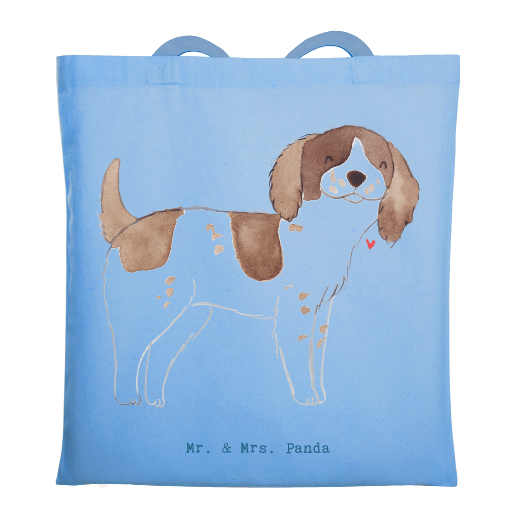 Tragetasche English Springer Spaniel Lebensretter Beuteltasche, Beutel, Einkaufstasche, Jutebeutel, Stoffbeutel, Tasche, Shopper, Umhängetasche, Strandtasche, Schultertasche, Stofftasche, Tragetasche, Badetasche, Jutetasche, Einkaufstüte, Laptoptasche, Hund, Hunderasse, Rassehund, Hundebesitzer, Geschenk, Tierfreund, Schenken, Welpe, English Springer Spaniel