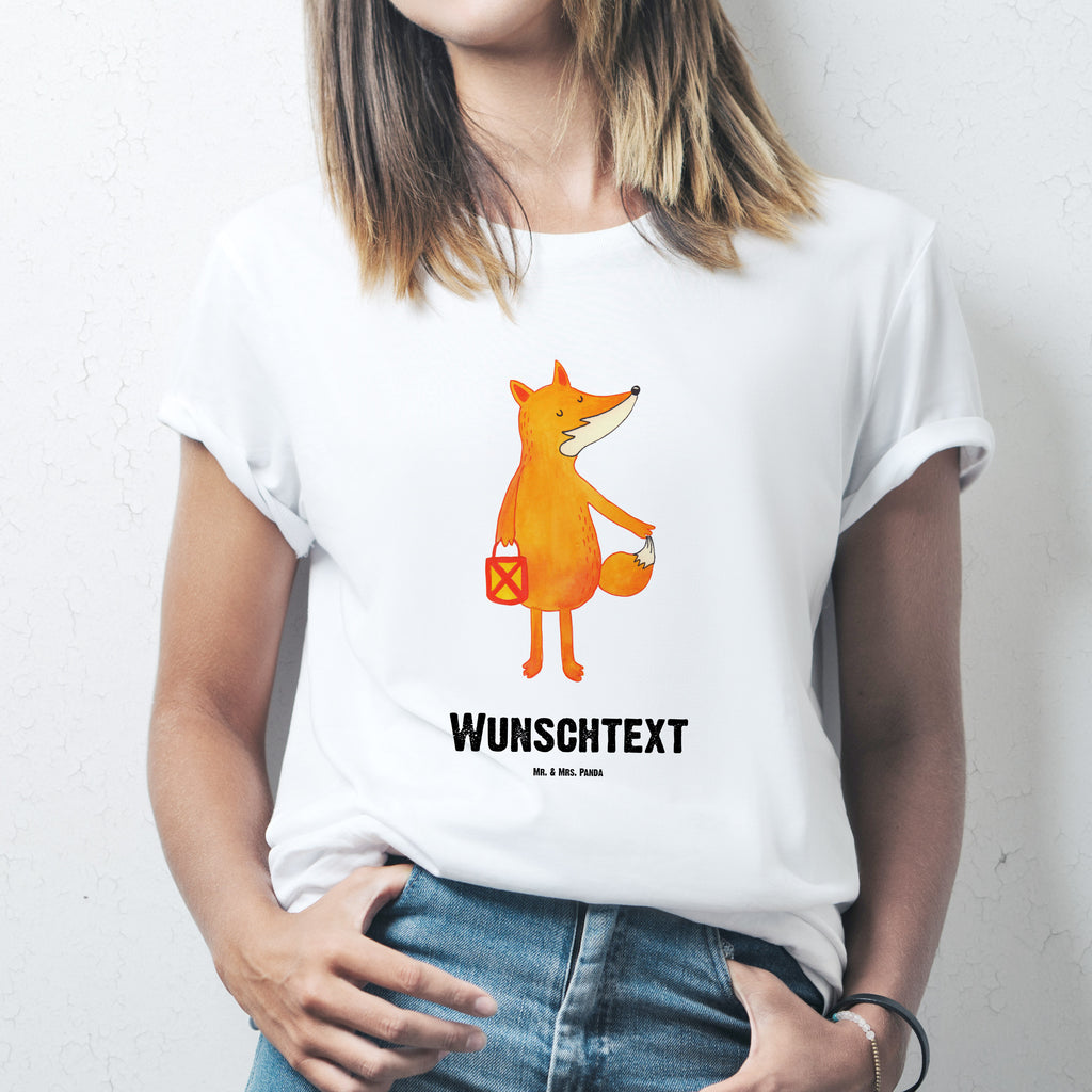 Personalisiertes T-Shirt Fuchs Laterne T-Shirt, Shirt, Tshirt, Lustiges T-Shirt, T-Shirt mit Spruch, Party, Junggesellenabschied, Jubiläum, Geburstag, Herrn, Damen, Männer, Frauen, Schlafshirt, Nachthemd, Sprüche, Fuchs, Füchse, Spruch trösten, Liebeskummer Spruch, Laterne, Sankt Martin, Laternenumzug, Aufmuntern, Cäsar Otto Hugo Flaischlen