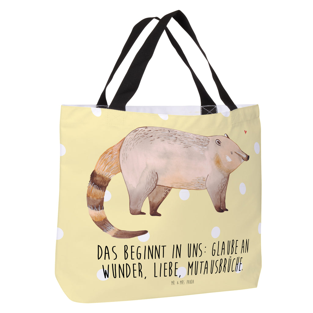 Shopper Nasenbär Beutel, Einkaufstasche, Tasche, Strandtasche, Einkaufsbeutel, Shopper, Schultasche, Freizeittasche, Tragebeutel, Schulbeutel, Alltagstasche, Tiermotive, Gute Laune, lustige Sprüche, Tiere, Nasenbär, Nasenbären, Rüsselbär, Bär