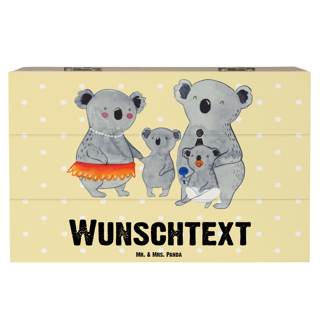 Personalisierte Holzkiste Koala Familie Holzkiste mit Namen, Kiste mit Namen, Schatzkiste mit Namen, Truhe mit Namen, Schatulle mit Namen, Erinnerungsbox mit Namen, Erinnerungskiste, mit Namen, Dekokiste mit Namen, Aufbewahrungsbox mit Namen, Holzkiste Personalisiert, Kiste Personalisiert, Schatzkiste Personalisiert, Truhe Personalisiert, Schatulle Personalisiert, Erinnerungsbox Personalisiert, Erinnerungskiste Personalisiert, Dekokiste Personalisiert, Aufbewahrungsbox Personalisiert, Geschenkbox personalisiert, GEschenkdose personalisiert, Familie, Vatertag, Muttertag, Bruder, Schwester, Mama, Papa, Oma, Opa, Koala, Koalas, Family, Kinder, Geschwister, Familienleben